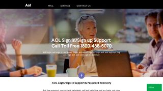 Aol Login - 1800-436-6070, Aol Sign in/ Sign up Support, Aol.com ...