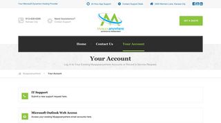 Your Account - The Dynamic Cloud - Myappsanywhere
