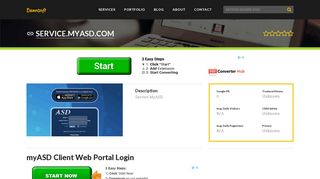 Welcome to Service.myasd.com - MyASD Client Web Portal Login