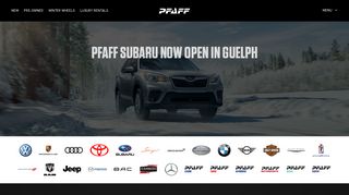 Pfaff Auto: New & Used Vehicles Dealer | GTA & Southern Ontario