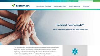 EHR - Electronic Health Record | EMR Software | CareRecord - Netsmart