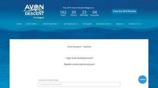 Login - Avon Descent - myAvon