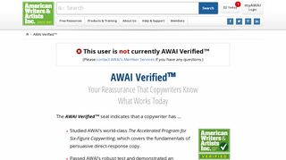 AWAI Verified™ — Your Reassurance That Copywriters Know What ...