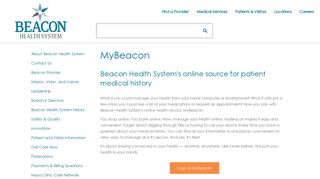 MyBeacon - Beacon Health System