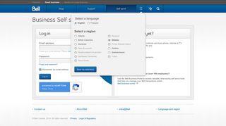 Log in to Bell Business Self serve - Bell Canada