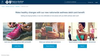 $250 Wellness Debit Card - Balance, Vendors, Locations | BCBS of ...