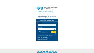 Blue Cross and Blue Shield : myBlueCross Sign In