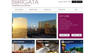 Borgata Jobs: Hotel, Hospitality & Casino Careers in Atlantic City
