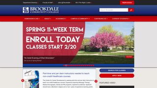 Brookdale Community College: Home