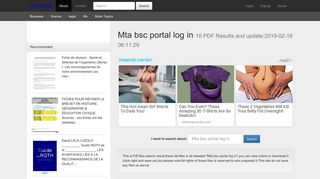 mta bsc portal log in- pdf documents