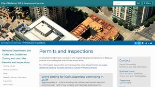Permits and Inspections - Development Services