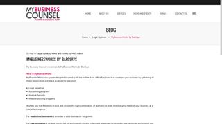 MyBusinessWorks - My Business Counsel