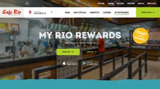 My Rio Rewards | Cafe Rio
