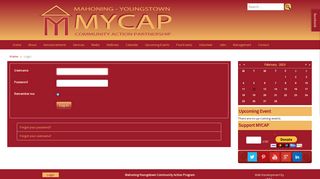 MYCAP - Login