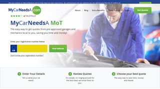MyCarNeedsA.com: Car Service, MOT & Repair Quotes