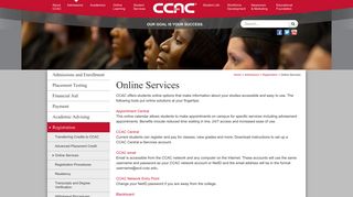 Community College of Allegheny County :: Online Services