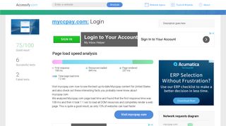 Access myccpay.com. Login