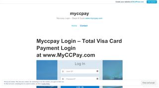 myccpay – Myccpay Login – Steps & Guide www.myccpay.com