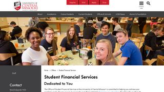 Student Financial Services - University of Central Missouri