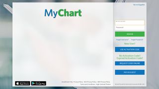 Terms and Conditions - MyChart - Login Page - Self Regional ...
