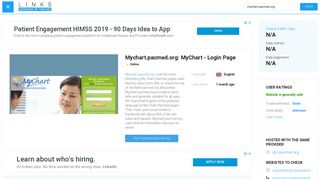 Visit Mychart.pacmed.org - MyChart - Login Page.