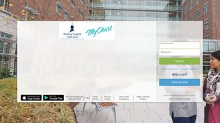 Terms and Conditions - MyChart - Login Page - Reading Hospital