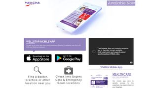 WellStar Mobile App - WellStar Health System