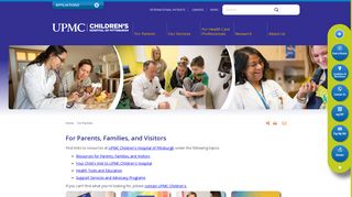 For Parents | Children's Hospital Pittsburgh