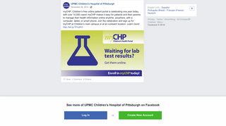 myCHP, Children's free online patient... - UPMC Children's Hospital of ...