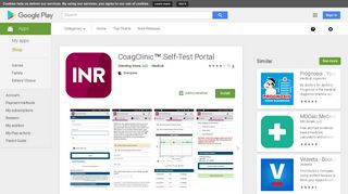 Alere CoagClinic® Self-Test Portal - Apps on Google Play