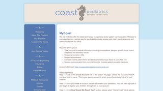 MyCoast | Coast Pediatrics