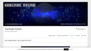 My Crypto World – My Crypto Coin MCC - Gerlinde Online