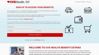 CVS Health Benefit Extras > Home