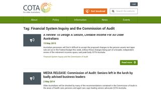 Financial System Inquiry and the Commission of Audit Archives ...