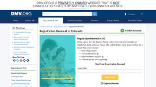 What You Need to Renew Registration in Colorado DMV | DMV.ORG