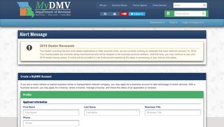 Apply - MyDMV - MO.gov