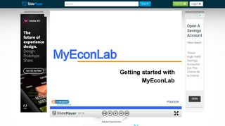 MyEconLab Getting started with MyEconLab. What is MyEconLab ...