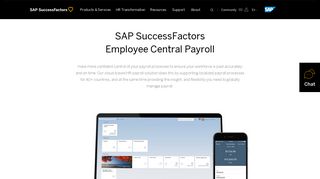 SAP SuccessFactors Employee Central Payroll System