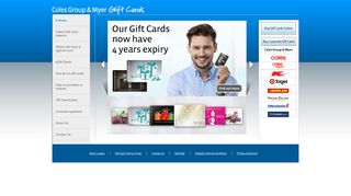 Coles Group & Myer Gift Cards
