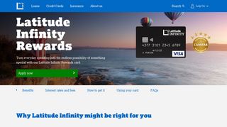 Everyday Rewards Credit Card | Latitude Financial