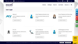 User Login | Excell Group: Cloud Communications
