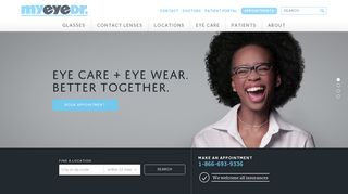 MyEyeDr. | Eye Care + Eye Wear. Better Together.