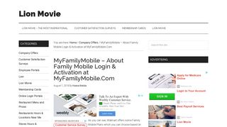 MyFamilyMobile – About Family Mobile Login & Activation at ...