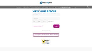Log in to Your Account | checkmyfile