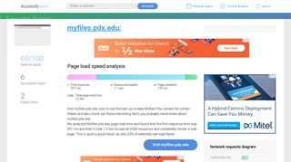 Access myfiles.pdx.edu.