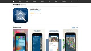 myFirstAm on the App Store - iTunes - Apple