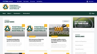 Football Federation Australia: Home
