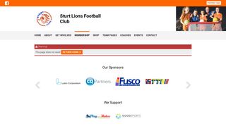 MyFootball Club Registration - Sturt Lions Football Club