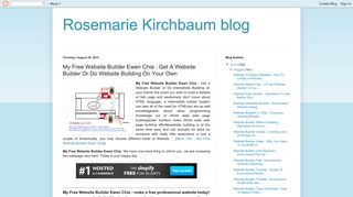 Rosemarie Kirchbaum blog: My Free Website Builder Ewen Chia : Get ...