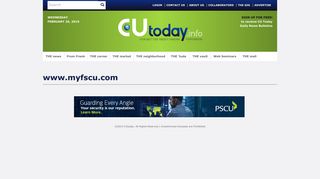 www.myfscu.com / CU Website Objects / CUToday.info - CU Today